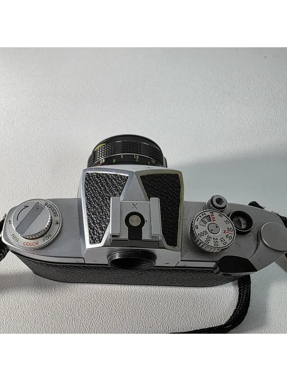Vtg Miranda RE-II 35mm Film SLR Camera w/ 50mm f/1.8 - Tested (Partially..Works)